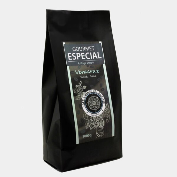 BOLSA DE CAFE KILO ESPECIAL AROMAS DEL PARAISO IZQUIERDA