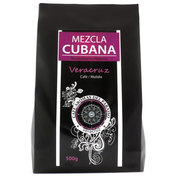 cafe mezcla cubana aromas del paraiso frente